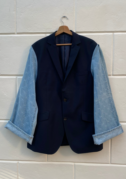 CBJ X MONTÉRNO BLAZER 034 - DONKERBLAUW